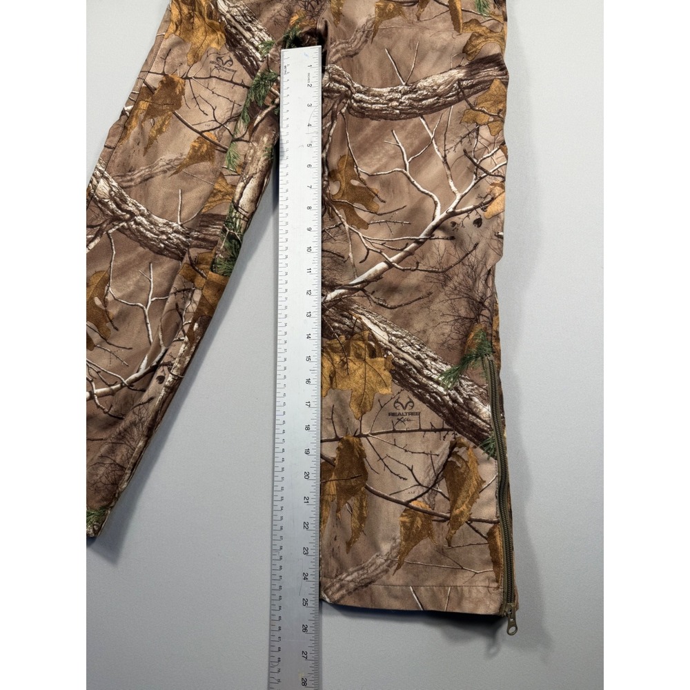 Realtree Xtra Camo Youth Pants Size 10/12 Large Hunting Outdoor Zippers 12783RT - Picture 6 of 10
